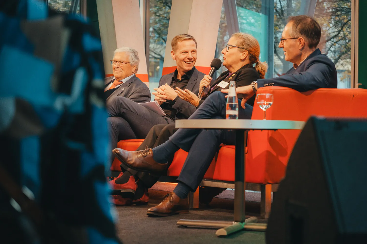 Podiumsdiskussion mit Hubert Weiger, Kai Niebert, Svenja Schulze, Sascha Müller-Kraenner